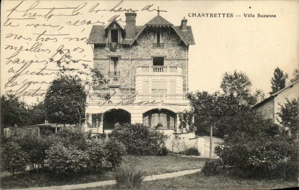 Chartrettes — Villa Suzanne — La Dieu-Namp, editor - Frente