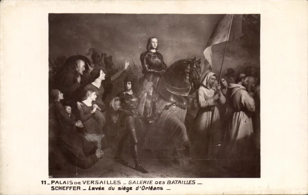 Erhebung des Belagers von Orléans — Schloss Versailles — Schlachtengalerie — Scheffer — Nr. 11 - Vorderseite