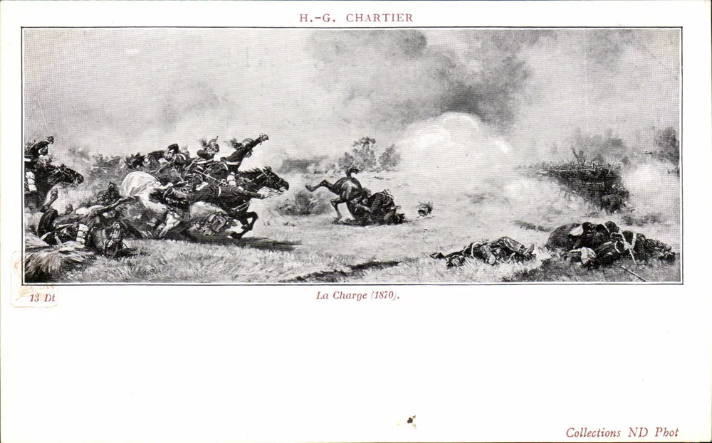 A carga (1870) — H.-G. Chartier — Collections ND Phot - Frente