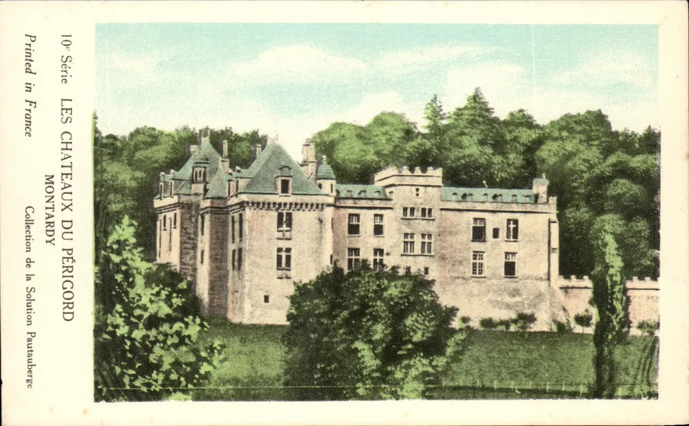 Montardy — Castelo do Périgord — Coleção da Solution Pautauberge, 10ª Série - Frente