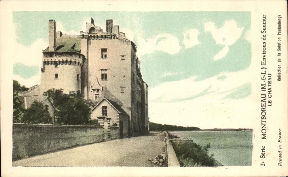 Monsoreau (Maine-et-Loire) — Ansicht des Schlosses — Verlag M.-&-L. Sammlung Pautauberge, 2. Serie - Vorderseite