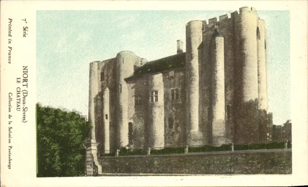Niort (Deux-Sèvres) — O Castelo — Coleção da Solution Pautanborge - Frente