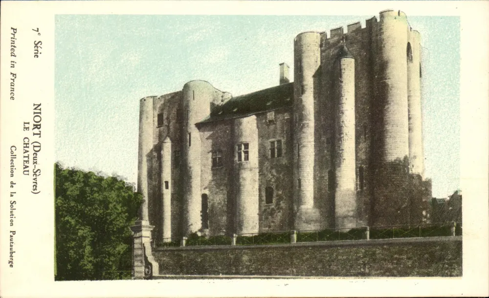 Niort (Deux-Sèvres) — O Castelo — Coleção da Solução Pautauberge, 7ª Série - Frente