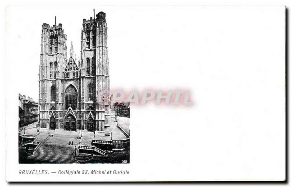 Brüssel — Kollegiatekirche der hl. Michael und Gudula — Verlag: Sammlung 'L'Art Sacré' - Vorderseite