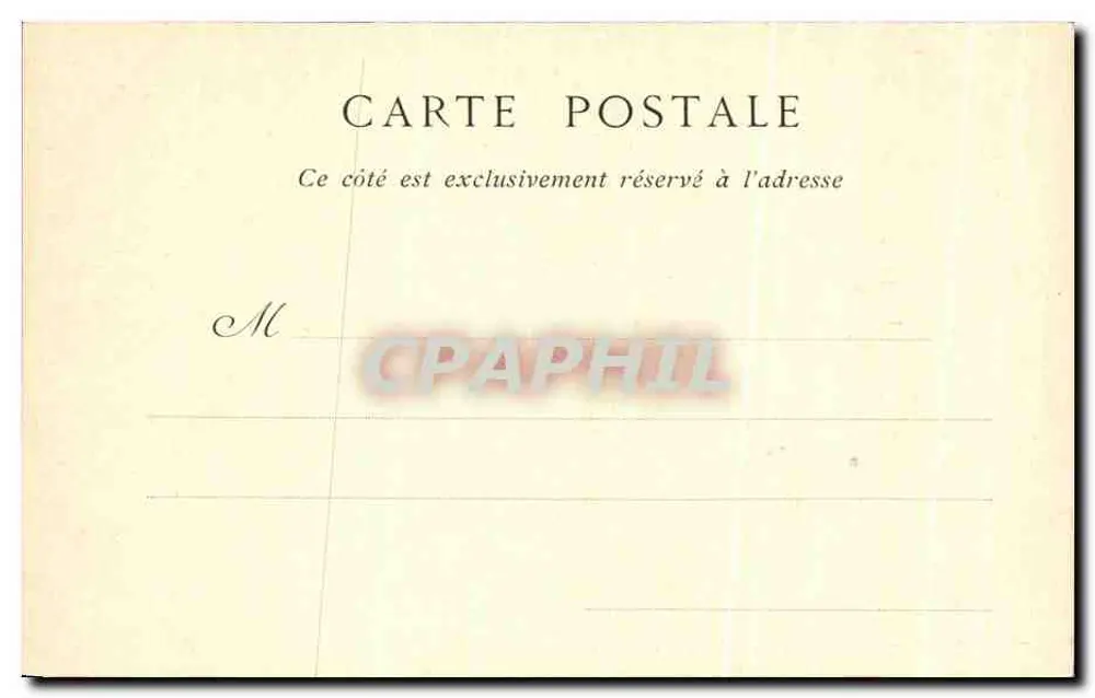 Schloss Chantilly — Der Haupteingang & die Kapelle — Veuve ROHINEAU, Chantilly - Rückseite
