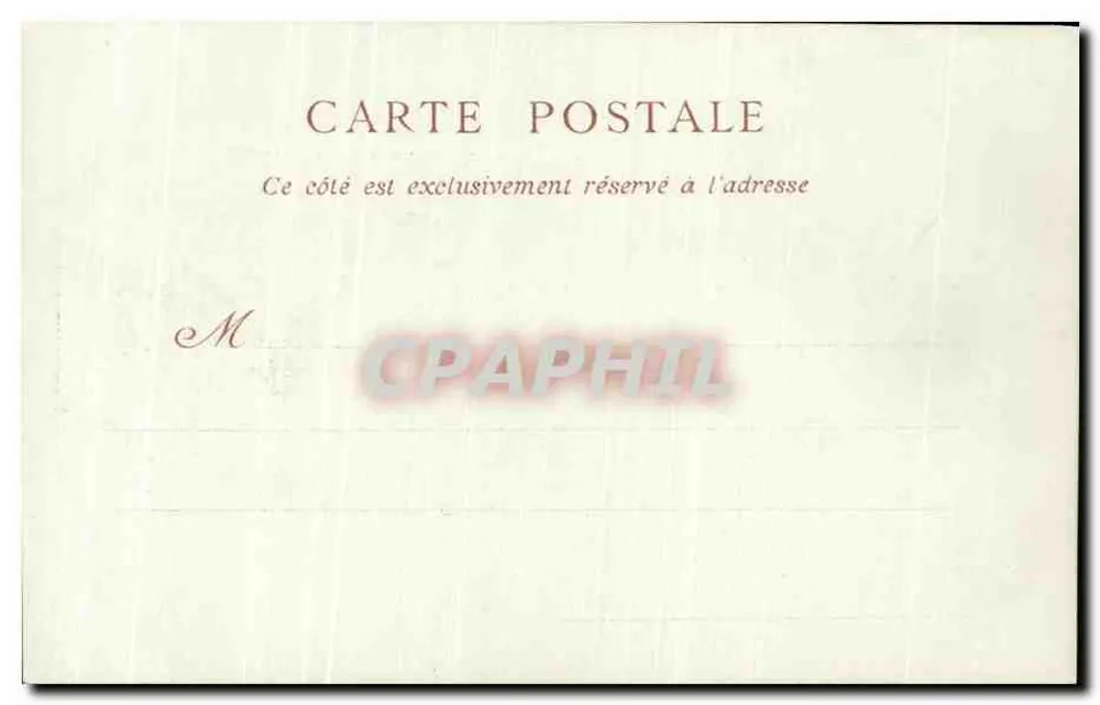 Chantilly — Uitzicht op de Nonette — Vueur Rohdeau, Librairie, n°62 - Achterkant