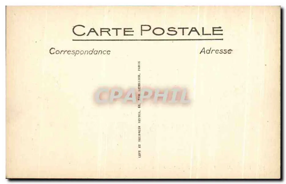 La Rochelle — Büro des Bürgermeisters Jean Guillon — LL - Rückseite