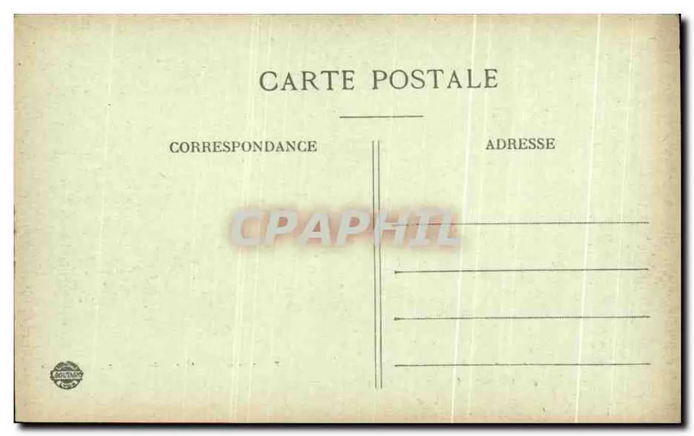 La Rochelle — Die Portale des Rathauses (Renaissance-Stil) — R. Bergevin, 66, rue des Berolles, La Rochelle - Rückseite