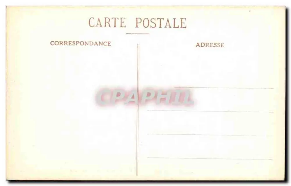 La Rochelle - Innenhof des Rathauses — H. Bozgein, 66, Rue des Merciers - Rückseite