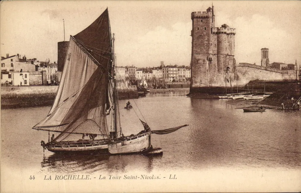 La Rochelle - La Tour Saint-Nicolas — LL, n°44 - Vorderseite