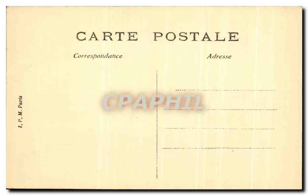 La Rochelle — Les Tamarins — Edição artística Moal, La Rochelle - Verso