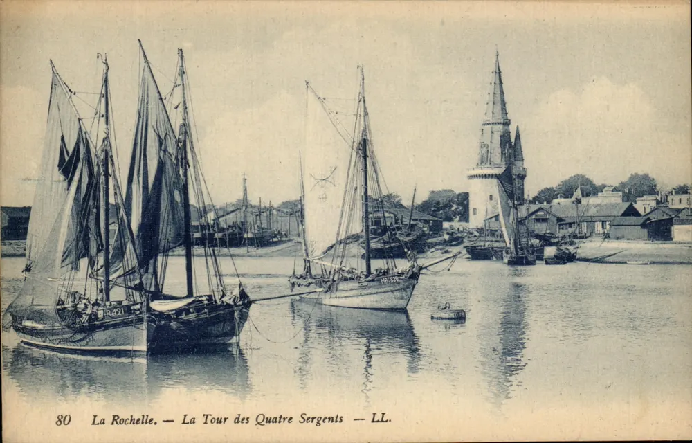 La Rochelle — Die Turm der Vier Sergeanten — LL. - Vorderseite