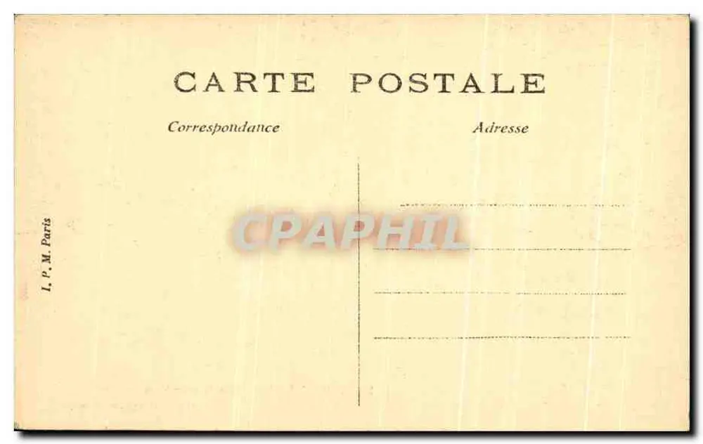 La Rochelle — Les Tamarins — Edição artística Moal, La Rochelle - Verso
