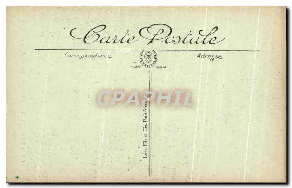 La Rochelle — Estátua do Almirante Duperré — LL - Verso