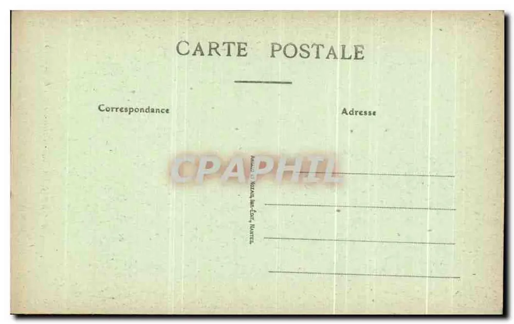 La Rochelle — Innenhof des Rathauses — anonymer Verleger, Nr. 116 - Rückseite