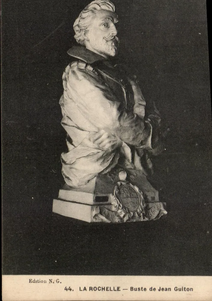 LA ROCHELLE — Busto de Jean Guiton — Edição N.G. n°44 - Frente