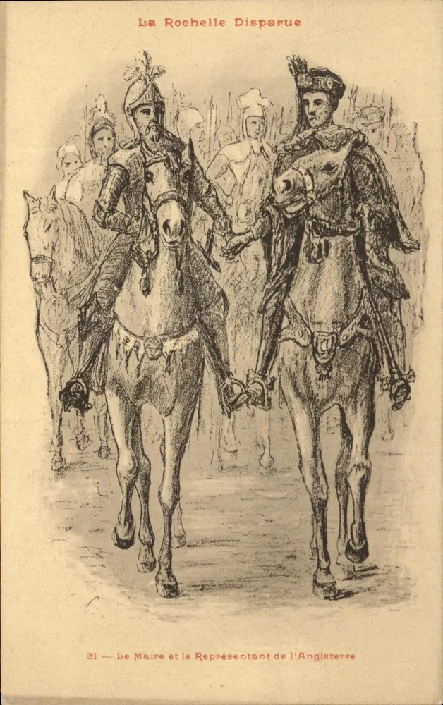 La Rochelle Disparue — historische Szene — Édition de M. E. Coungeau, n°31 - Vorderseite