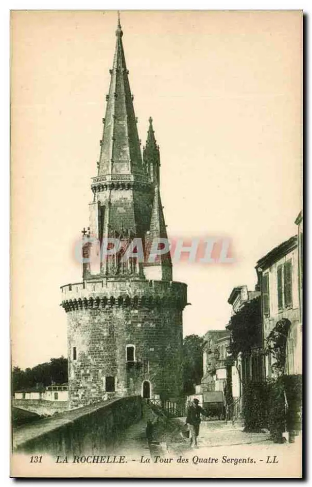 La Rochelle - Die Turm der Vier Sergeanten - LL - Vorderseite