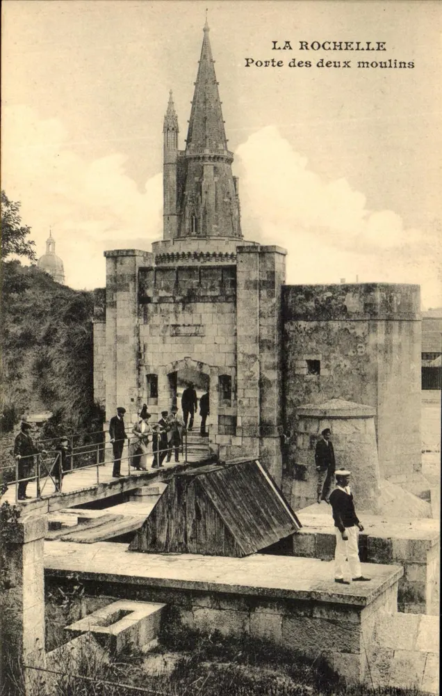 La Rochelle — Tor der beiden Mühlen — I. F. M. Paris - Vorderseite