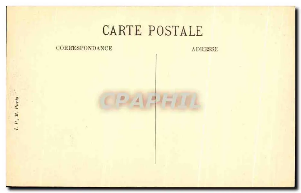 La Rochelle — Tor der beiden Mühlen — I. F. M. Paris - Rückseite