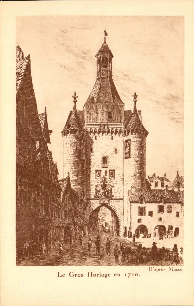 Der Große Turm 1710 — Nach Masse — F. Pijollet, Verlag, La Rochelle - Vorderseite