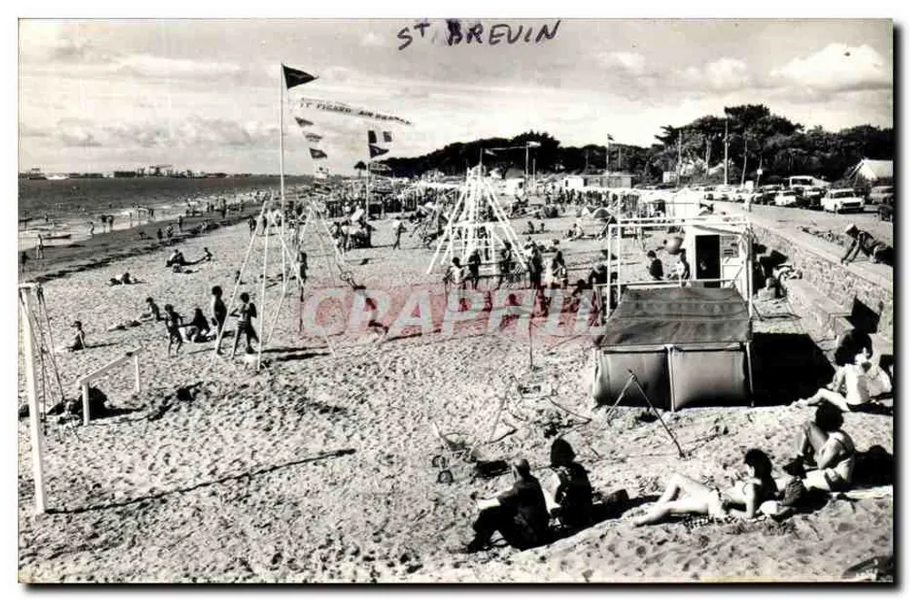 Saint-Brevin — A praia — Edições Gaby - Frente