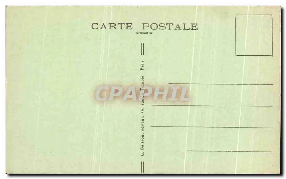 Kirche Saint-Dominique — Rue de la Tombe-Issoire, Paris (14. Bezirk) — J.H. (Verlag) - Rückseite
