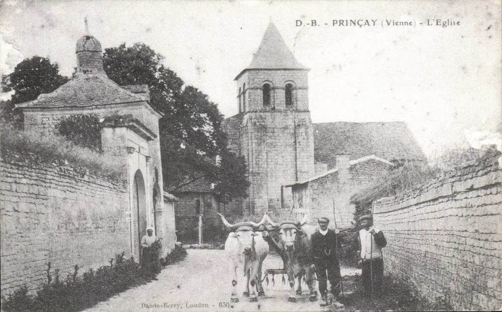 Prinçay (Vienne) — De Kerk — D.B. - 850 - Voorkant