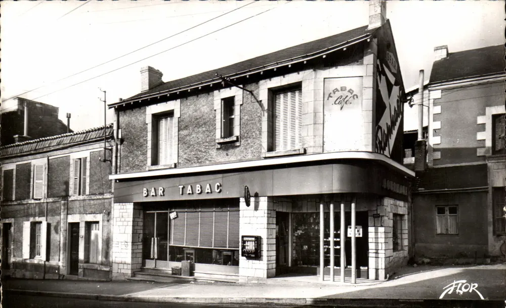 Bar Tabac Barrault — Faubourg Pont-Neuf — Künstlerische Editionen MARCANT CARRIÈRE - Vorderseite