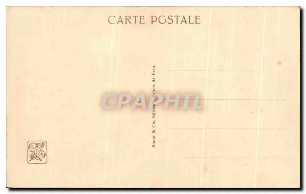 La Pesca Miracolosa — (Chiesa di Charenton) — J. Aubert, n° 6957 - Verso