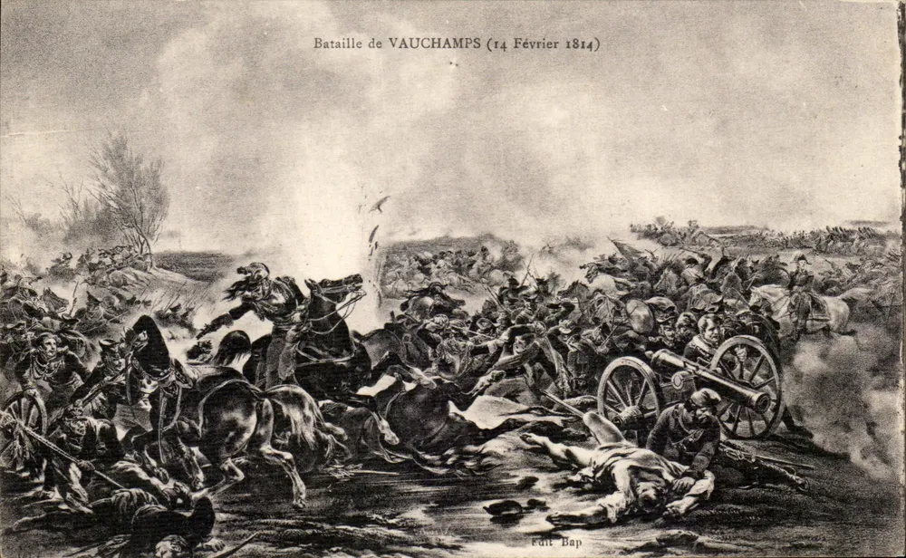 Schlacht von VAUCHAMPS (14. Februar 1814) — Edition Bap - Vorderseite