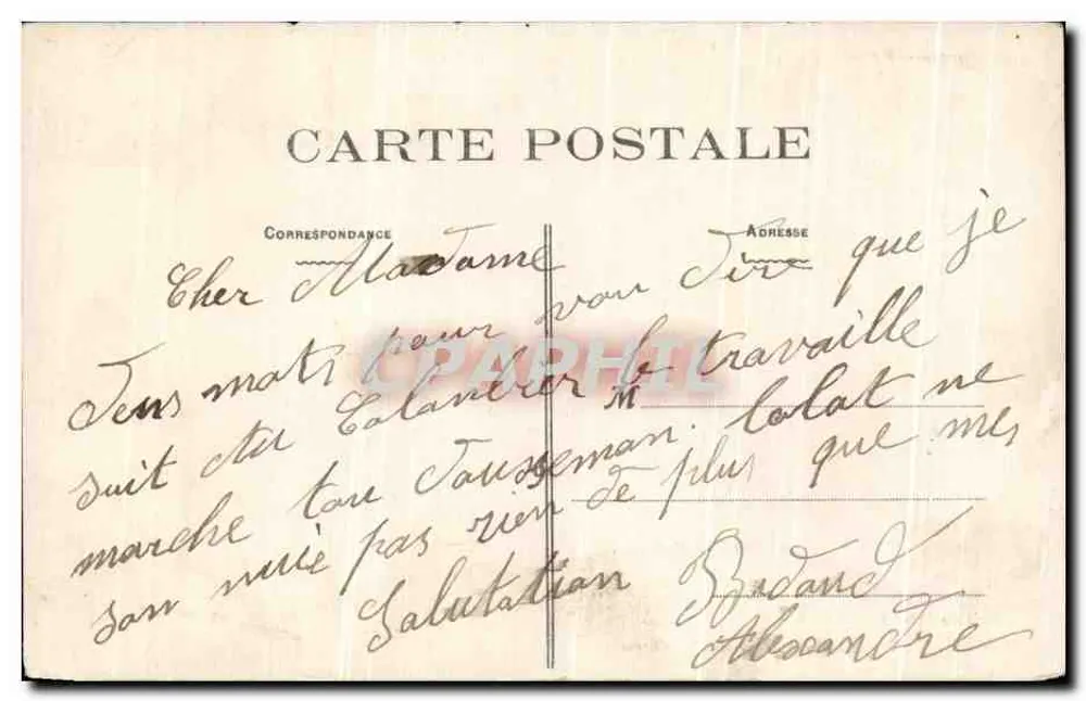 Bidanul (Indre) — Vue de la Gare — Éditeur : n° 1001 - Verso