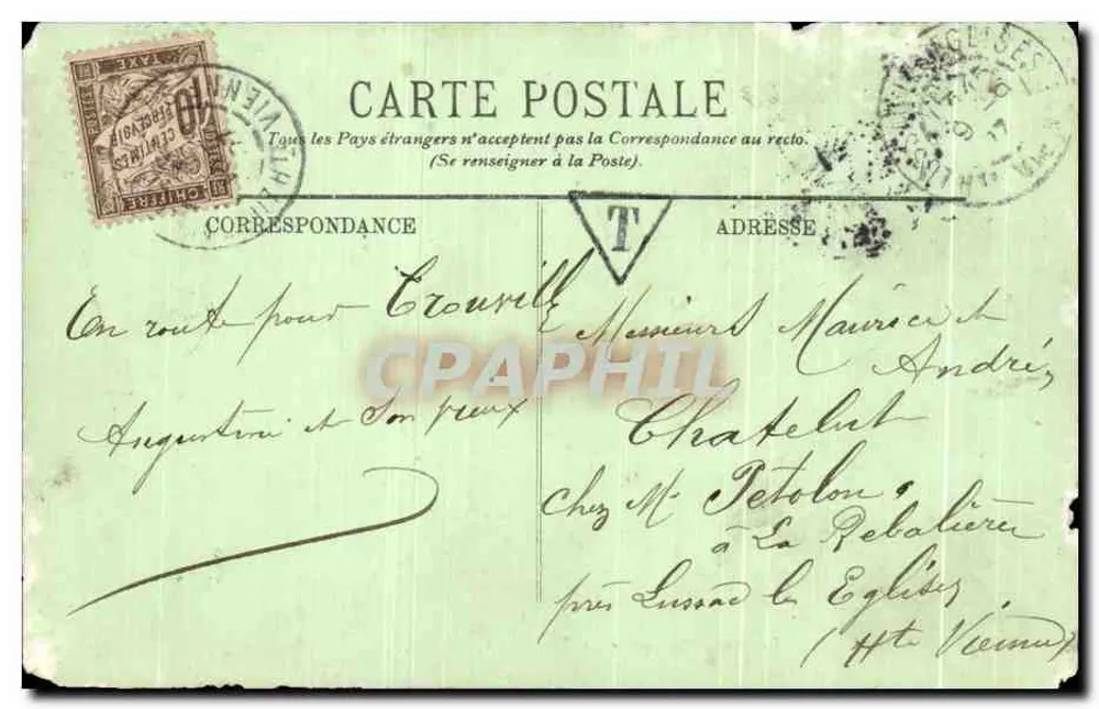Le Havre — Der Transatlantiker « La Lorraine » — Verleger L.L. - Rückseite