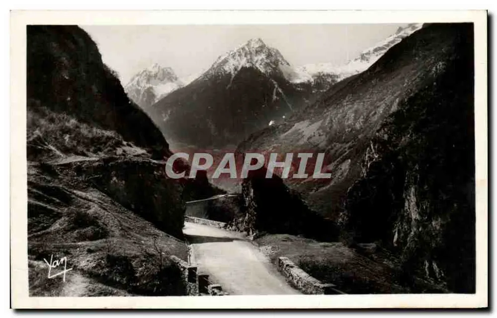 Strecke von Luz nach Gavarnie — Tür von Spanien — Edition Photo Ournault - Lourdes - Vorderseite
