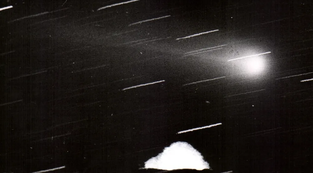 Die große Komet 1948 I — Observatorium Pic-du-Midi — Bagnères-de-Bigorre (Hautes-Pyrénées) - Vorderseite