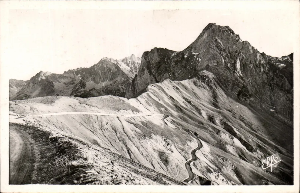 Col du Tourmalet — Route du Midi — Edition Labouche, Toulouse - Vorderseite