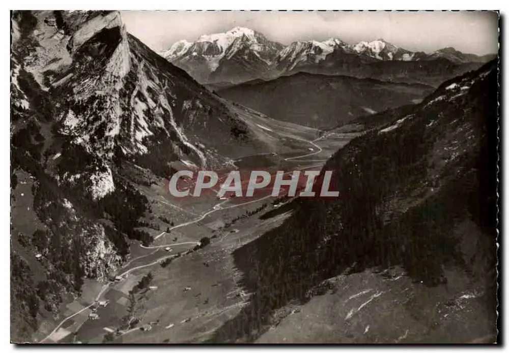 Route des Col des Aravis — Mont Blanc (4.807 m) — J. Cellard, Lyon - Vorderseite