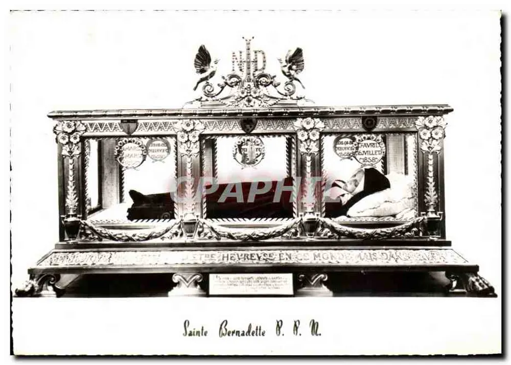 Sainte Bernadette Soubirous — Reliquiare — Mutterhaus der Schwestern der Caritas von Nevers - Vorderseite