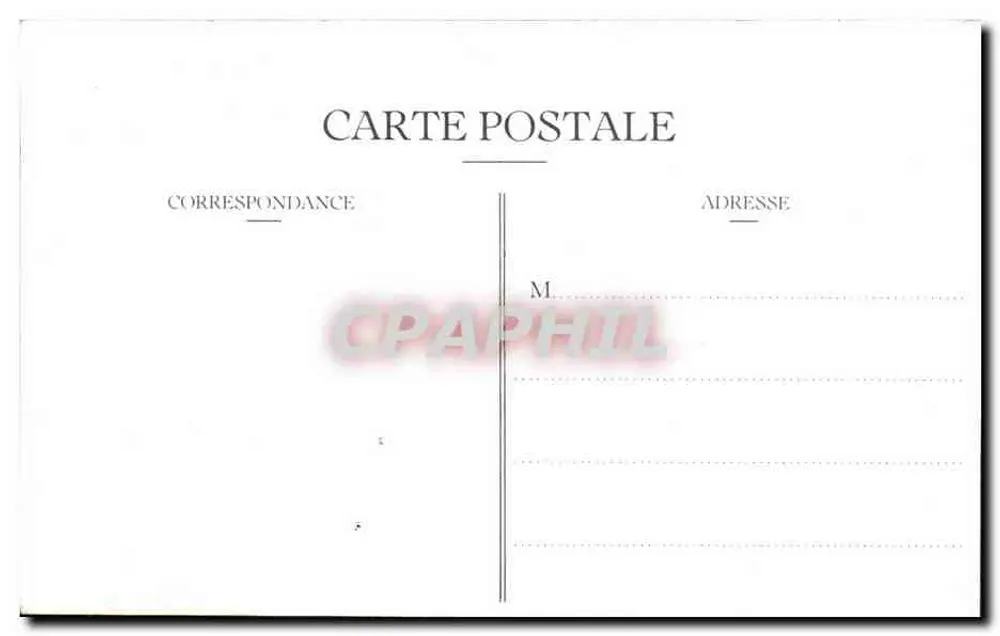 Ment-sur-Gueannes (Vienne) — Trachten der Region — Ch. Arambourou, Fotografie, Châtellerault - Rückseite