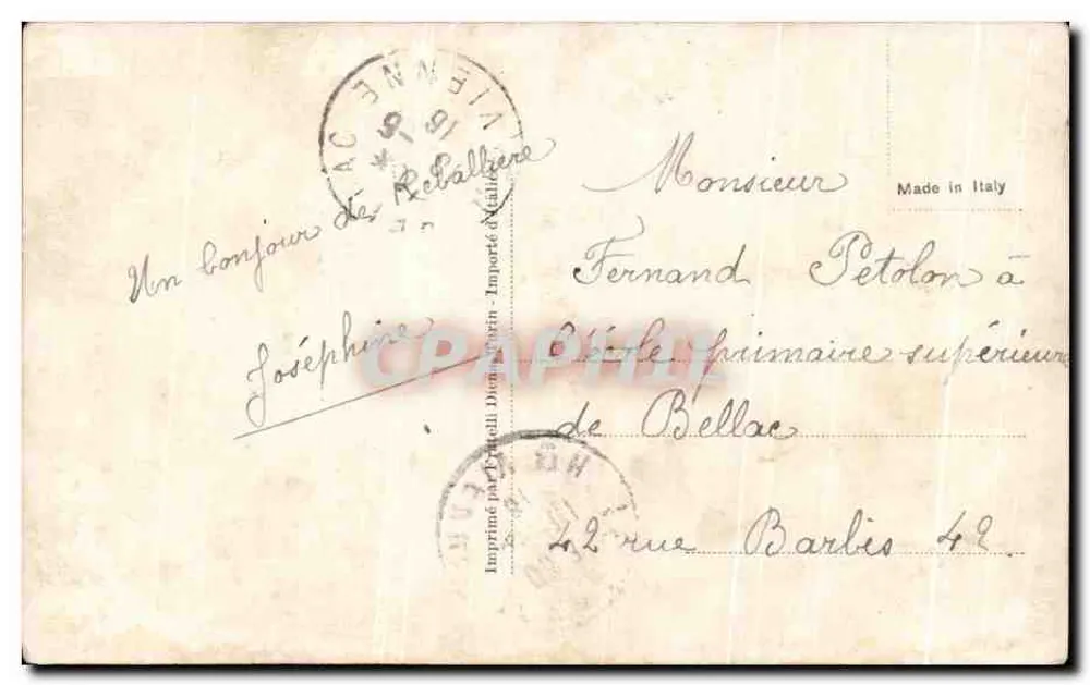 75er Kanon — Notre Glorieux — JMT PARIS 106 - Rückseite