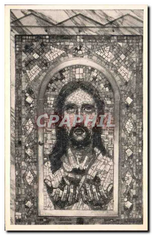 Chapelle La Colombière — Die Pforte des Tabernakels — Mosaik — Paray-le-Monial - Vorderseite