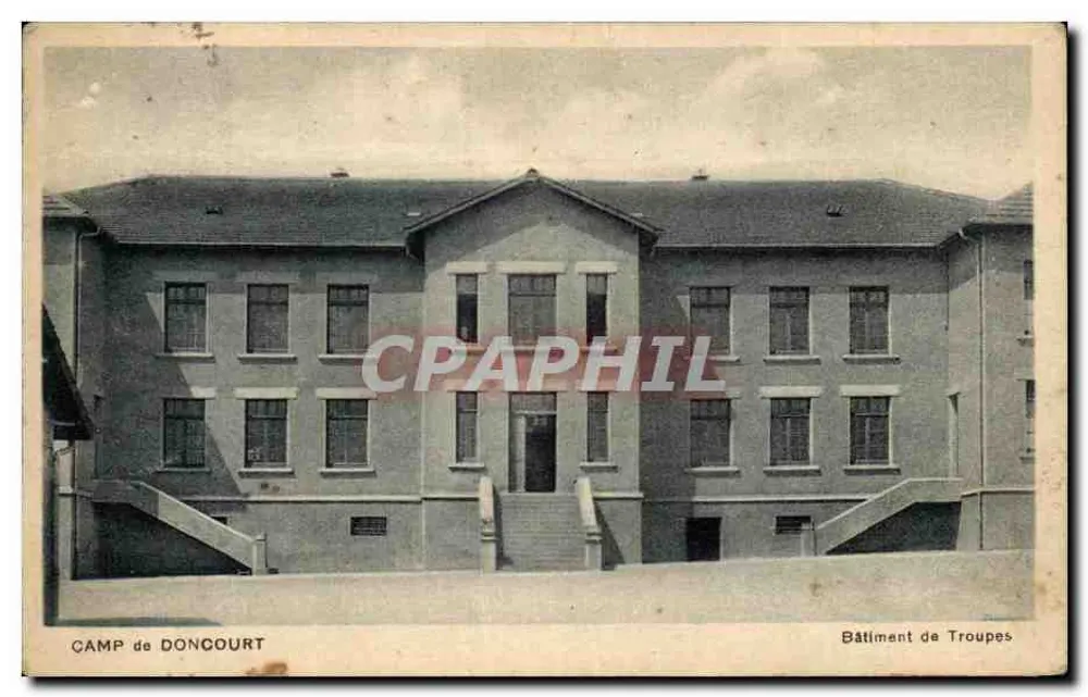 Camp von Doncourt — Gebäude für Truppen — Éditions René Lirot, Metz - Vorderseite