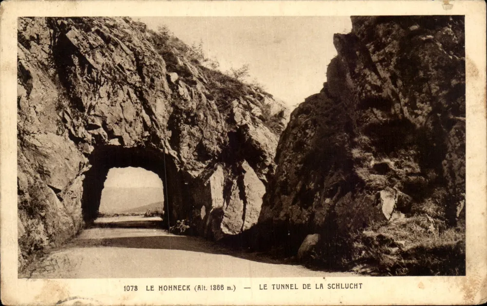 Le Hohneck (Höhe 1886 m.) — Der Schlucht-Tunnel — Edition Héry, Hohneck - Vorderseite