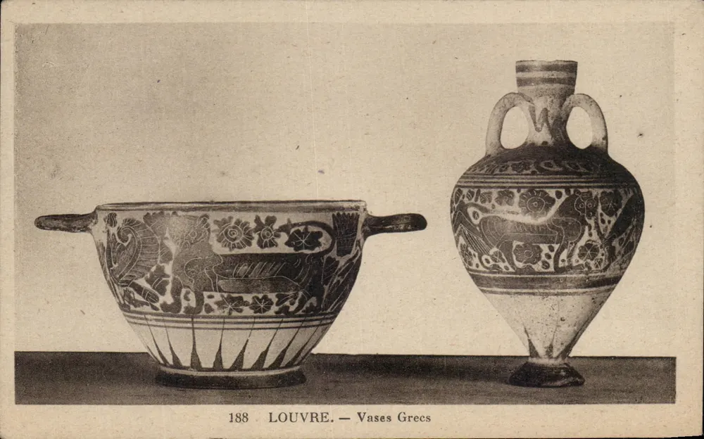 Louvre — Vasos Gregos — n°188 - Frente