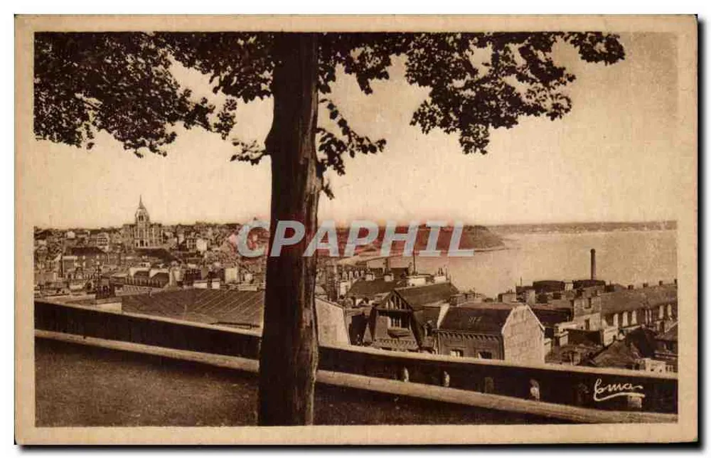 Vue sur Rochegautier — Granville — Édition E. Bernard - Vorderseite
