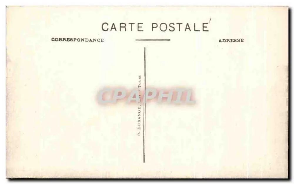 Chenonceaux (Loiret) — O Castelo (mon. hist.) — construído por Thomas Bohier Tesoureiro Geral das Finanças e Catherine Briçonnet sua esposa — R.D. - Verso