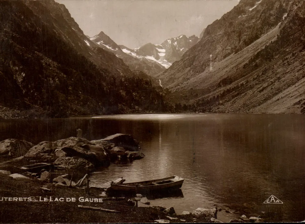Auterets — O Lago de Gaube — C.A.S. - Frente