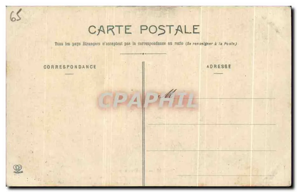 Cauterets - Thermalbad La Raillière — Les Hautes-Pyrénées - Rückseite