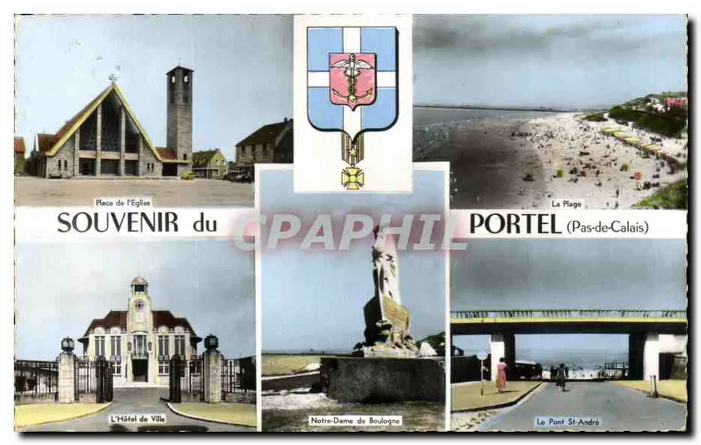 Portel (Pas-de-Calais) — Lembrete — editor COMBIER - Frente