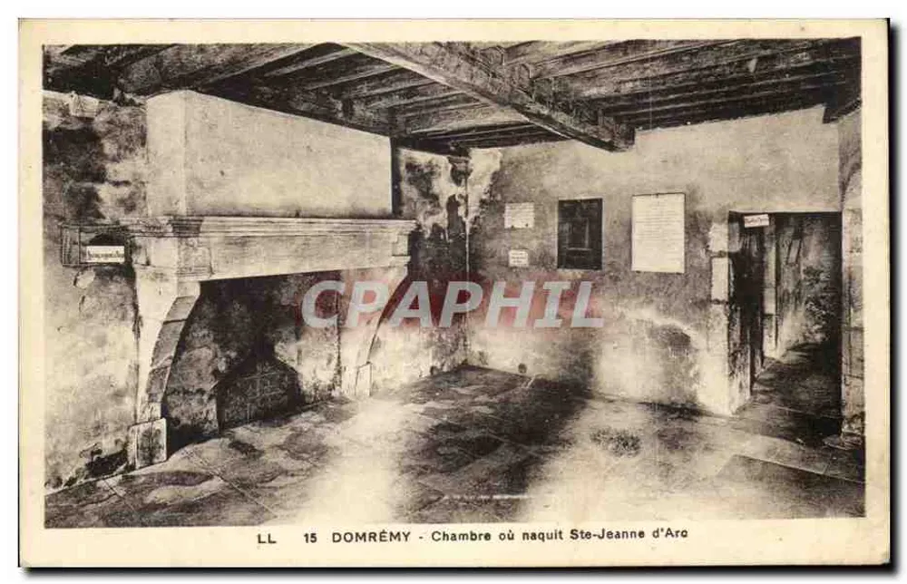 Domrémy - Zimmer, in dem Jeanne d'Arc geboren wurde - Vorderseite